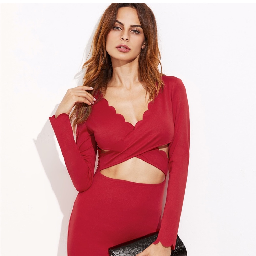 Shein Red Dress